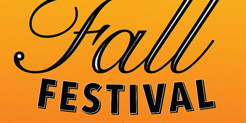 Flyer for Fall Festival
