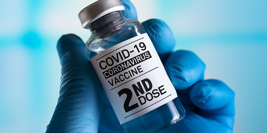 bottle of COVID vaccine - Dose #2