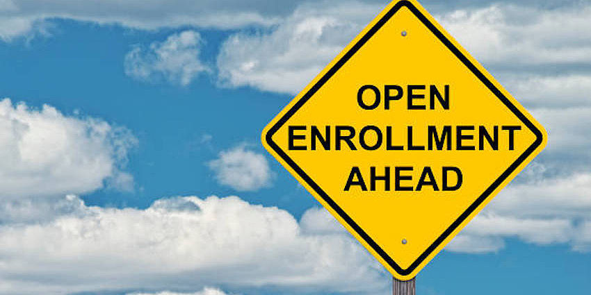 Open Enrollment Sign