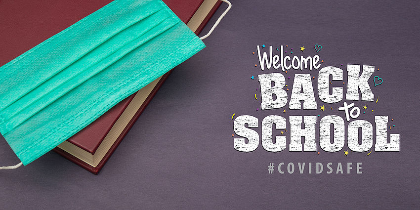 Welcome back to school sign