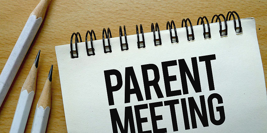 Parent Meeting sign