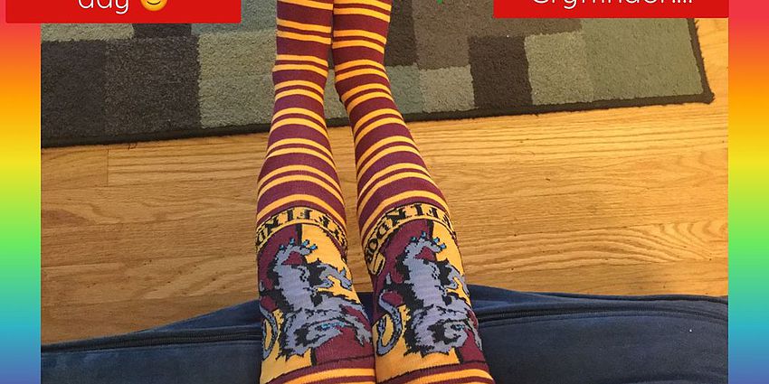 Crazy Harry Potter Socks