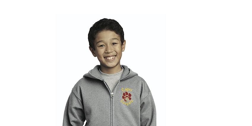 Student in a Capri Hoodie