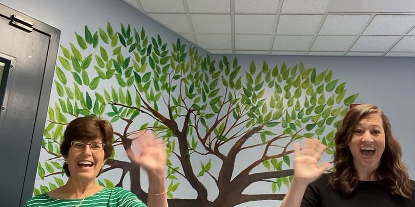 Mrs. Wellendorf and Mrs. Eshoff
