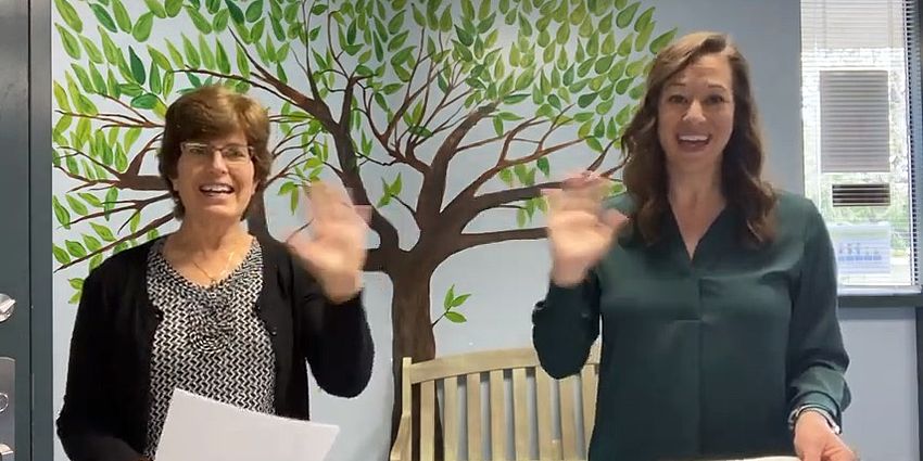 Mrs. Wellendorf and Mrs. Eshoff