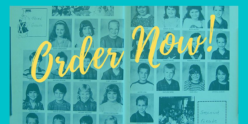 Yearbook order now sign