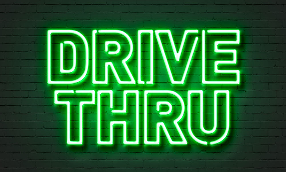 Drive Thru Sign