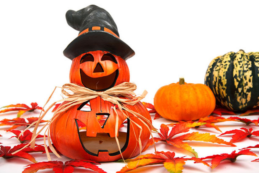 Decorated Pumpkin