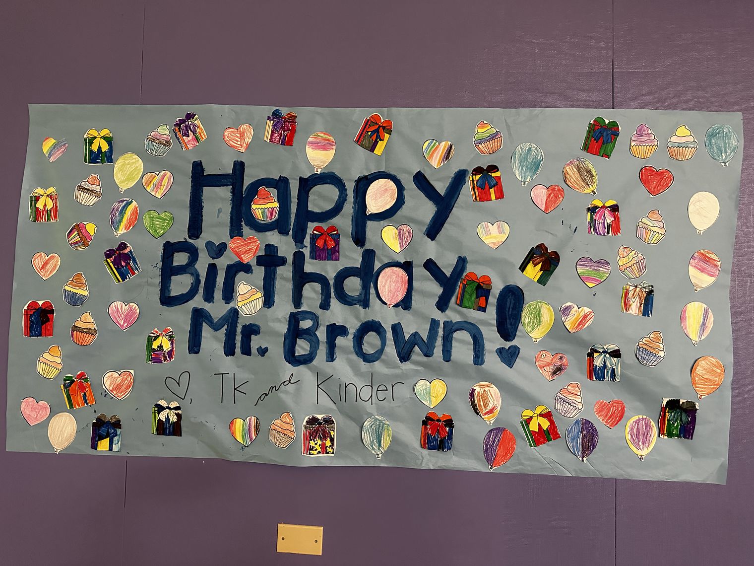 Happy Birthday Sign