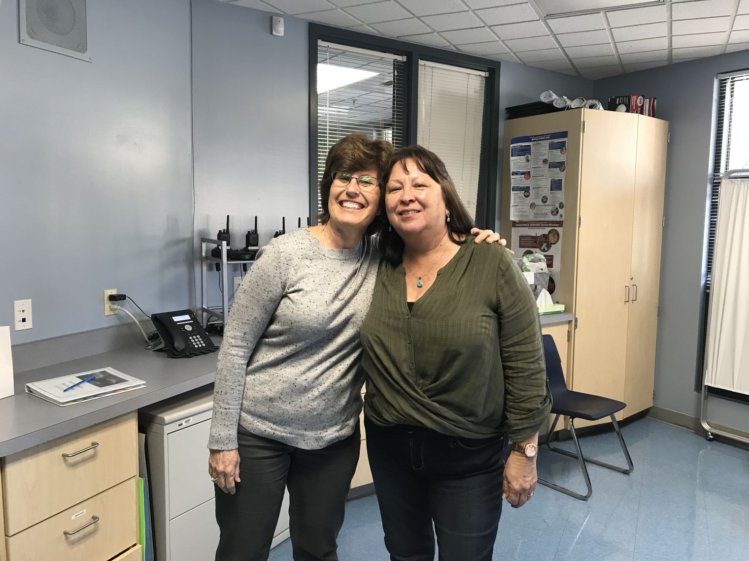 Mrs. Eshoff and Ms. Debbie