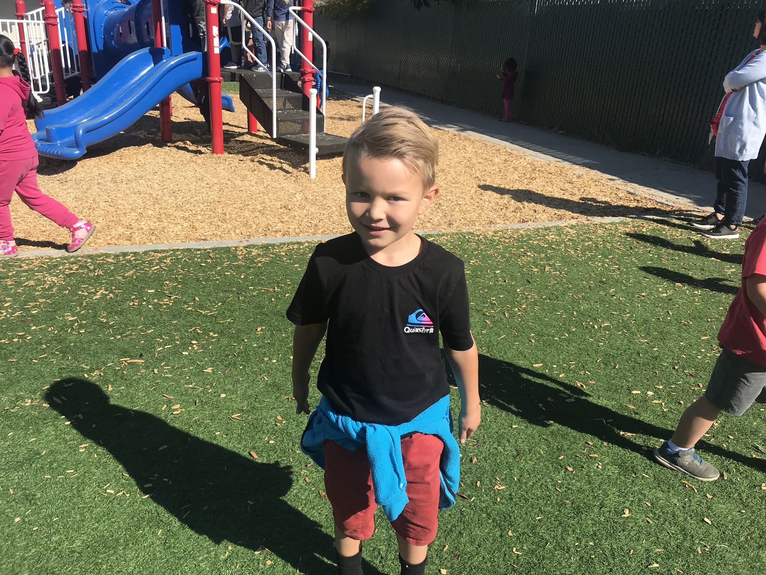 Boy on playground