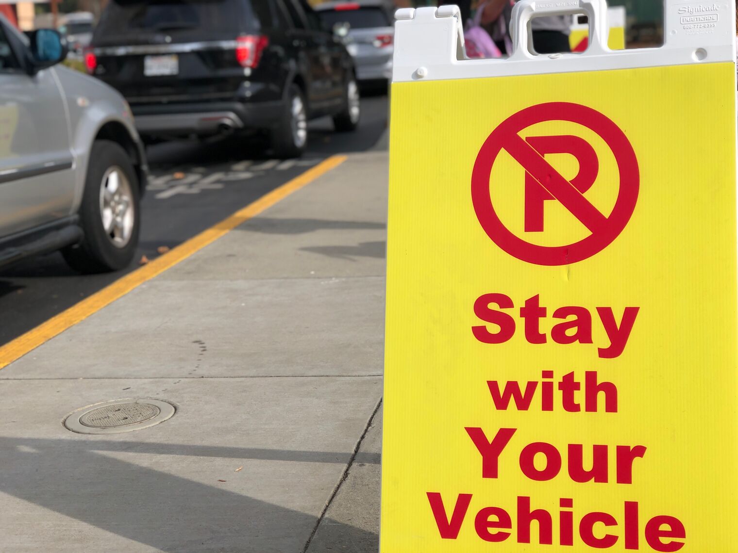 Parking sign