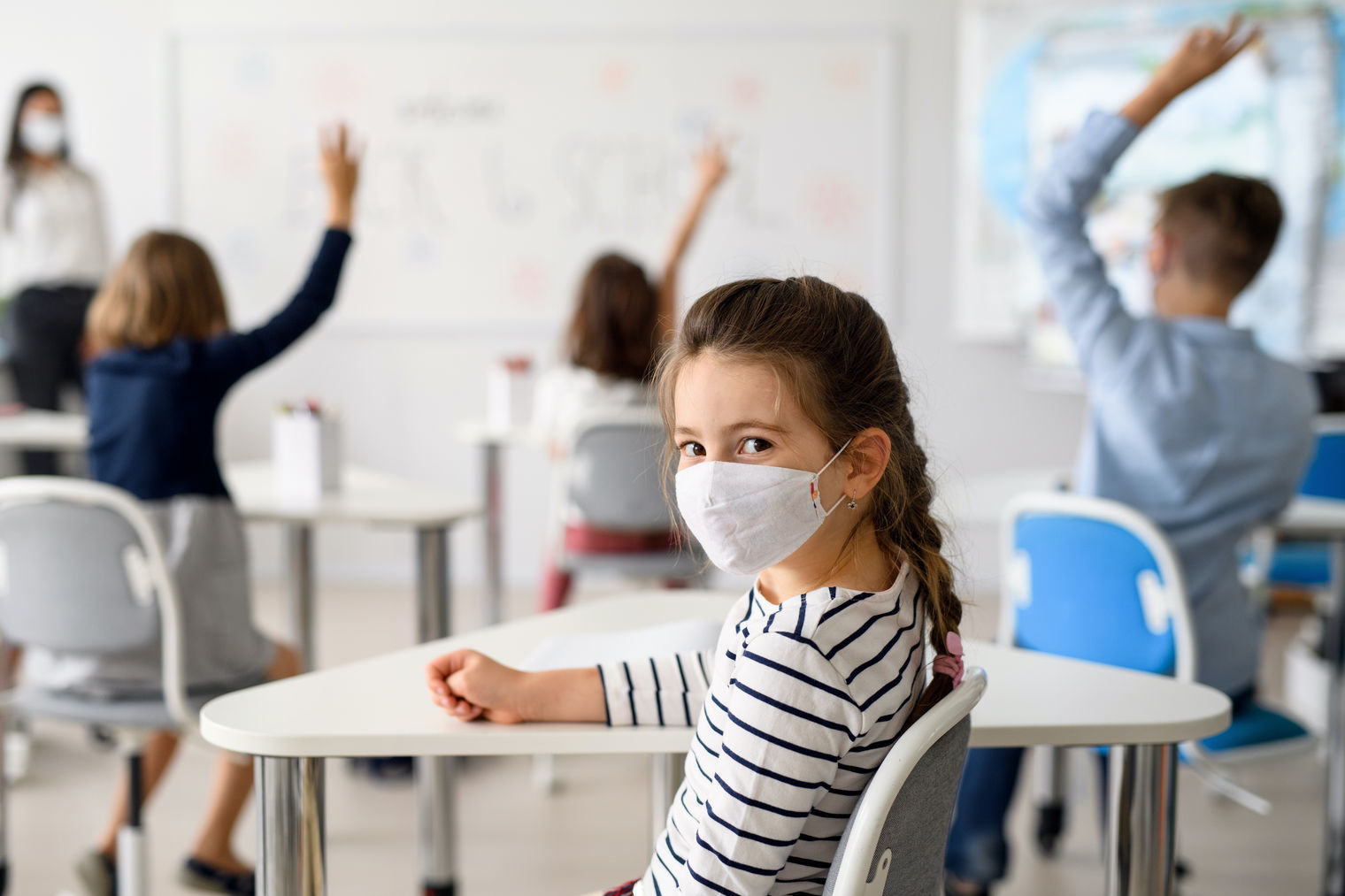 Students in the classroom