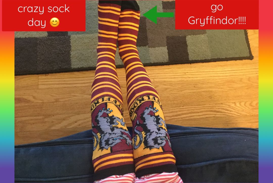 Crazy Harry Potter Socks