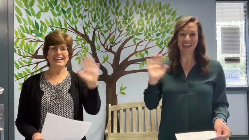 Mrs. Wellendorf and Mrs. Eshoff