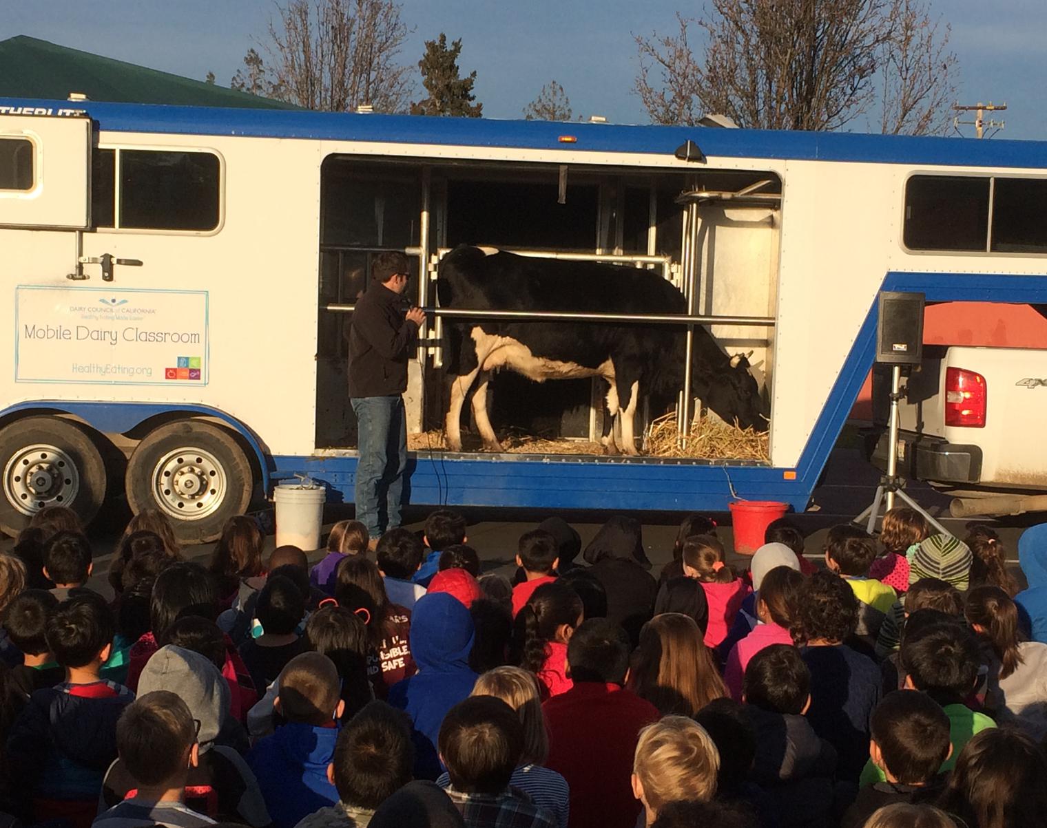 mobile dairy classroom