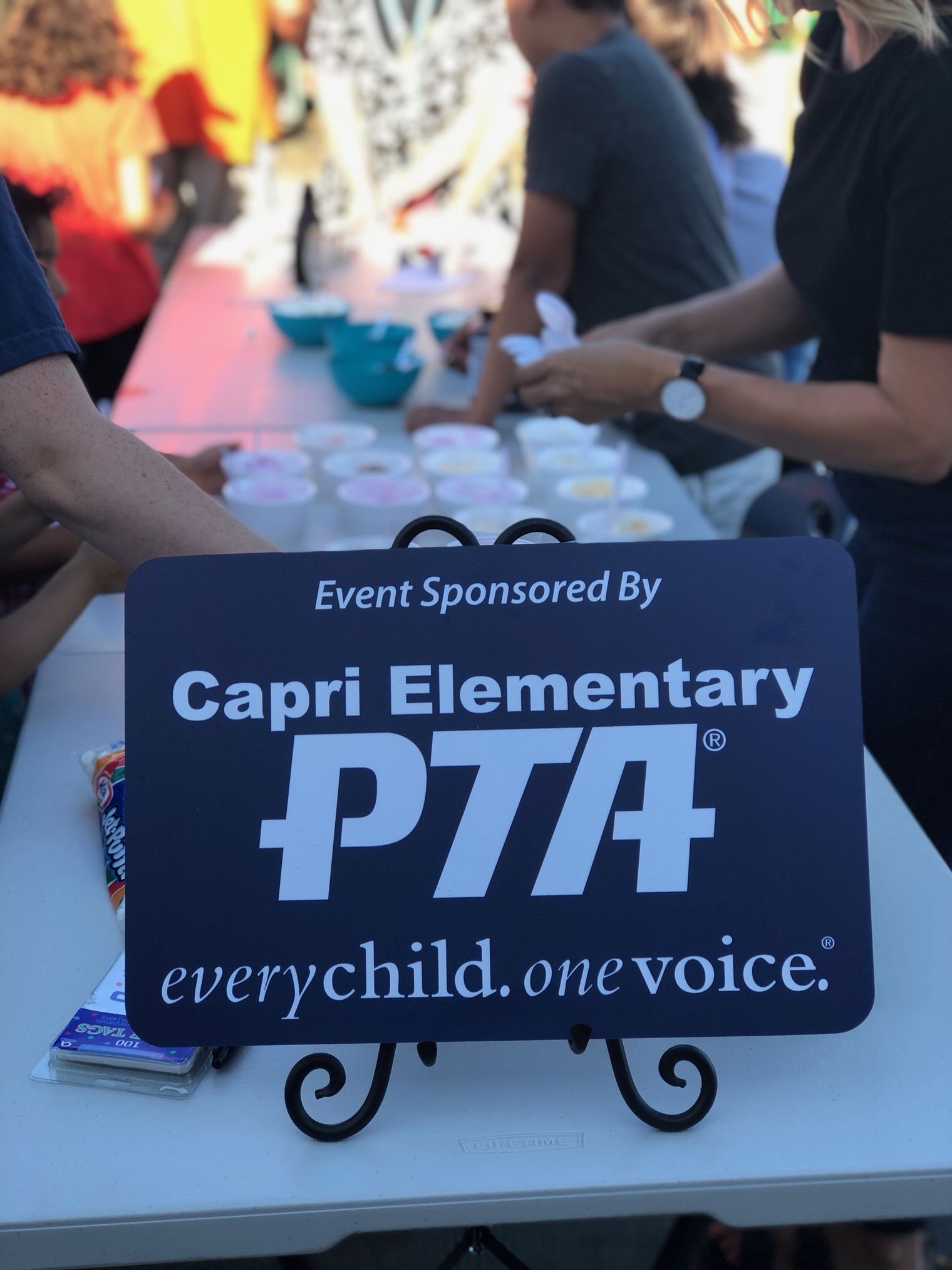 PTA sign